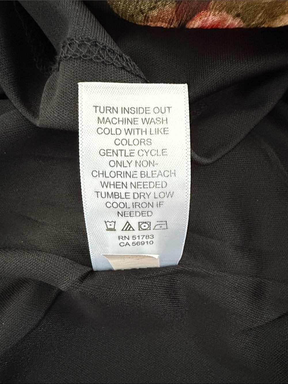Maurices Black Maxi Dress with Pink Rose Floral Print - Picture 7 of 9